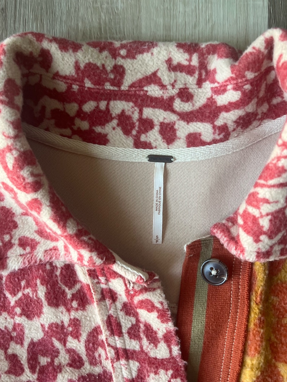Free People Printed Ruby Jacket size Small - Picture 7 of 12